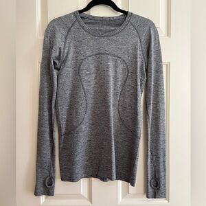 Lululemon Swiftly Tech Long Sleeve Crew Sparkle size 8